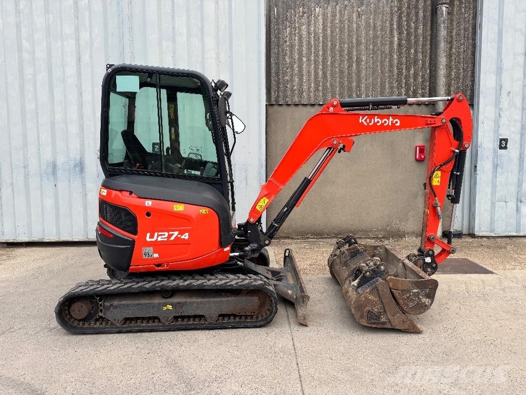 Kubota U 27 Mini bagri <7t