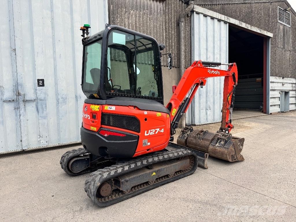 Kubota U 27 Mini bagri <7t