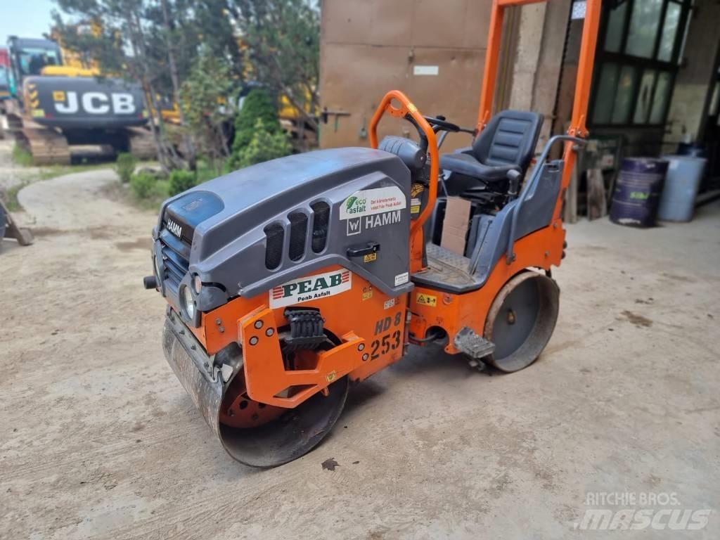 Hamm HD 8 VV Dvojni valjarji