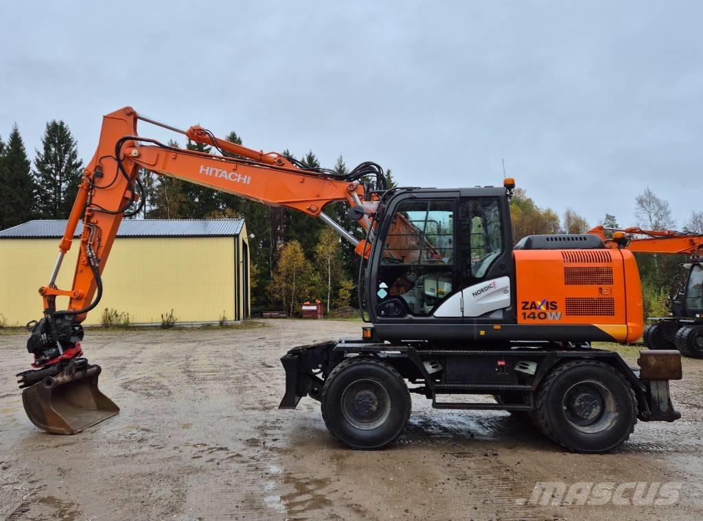 Hitachi ZX 140 W T-5 Bagri na kolesih