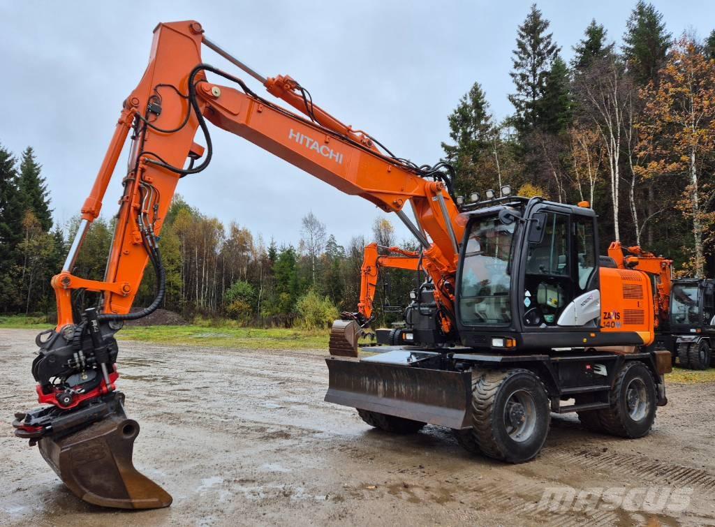Hitachi ZX 140 W T-5 Bagri na kolesih