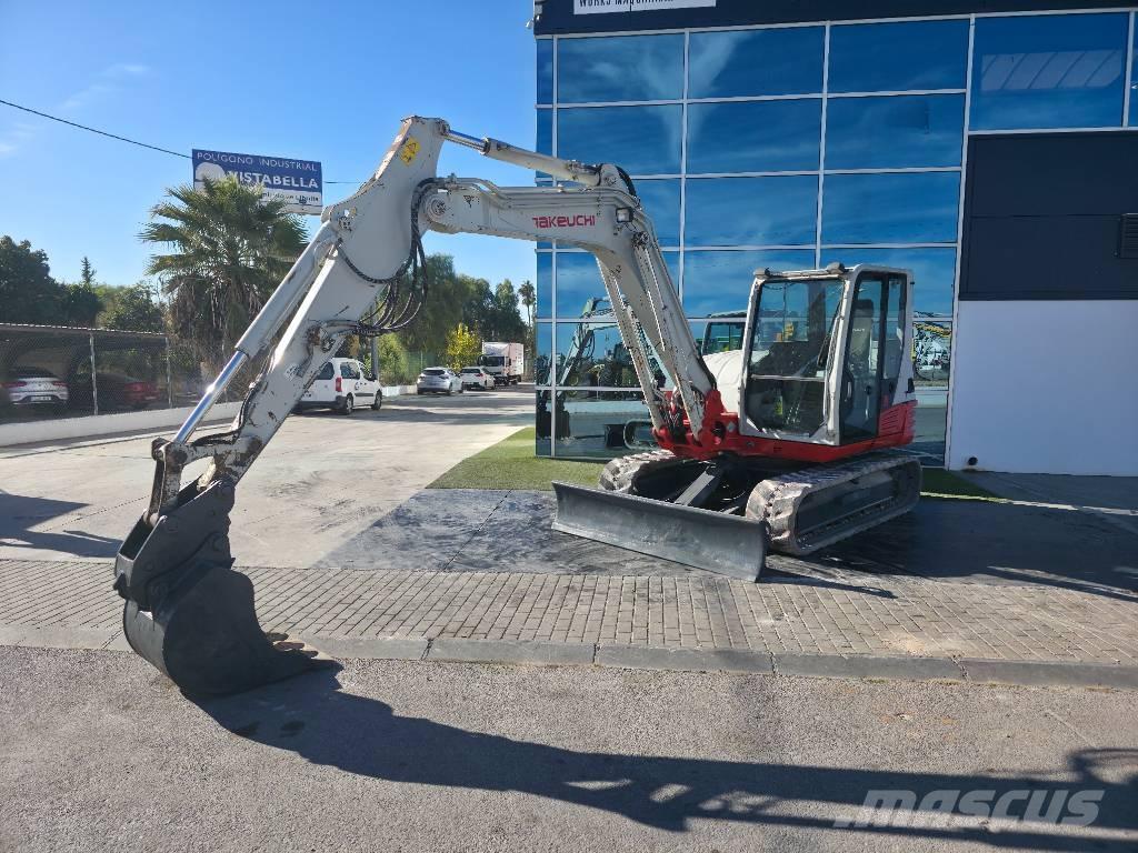 Takeuchi TB 285 Midi bagri 7t – 12t
