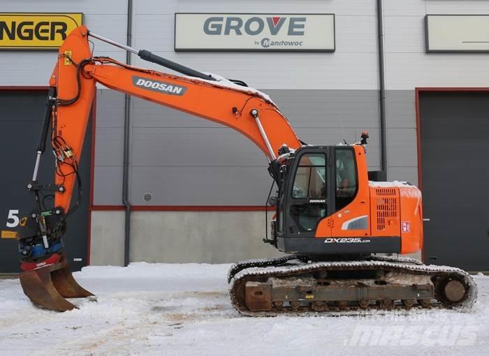 Doosan DX235LCR-5 Bagri goseničarji