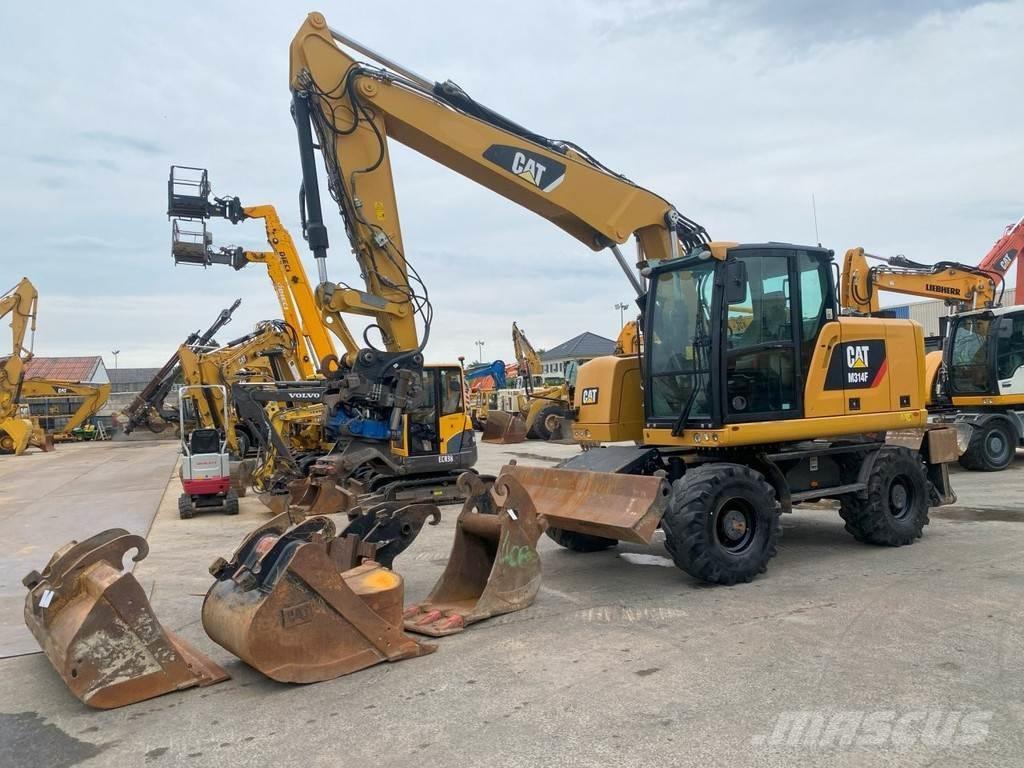 CAT M314F NVT Bagri na kolesih