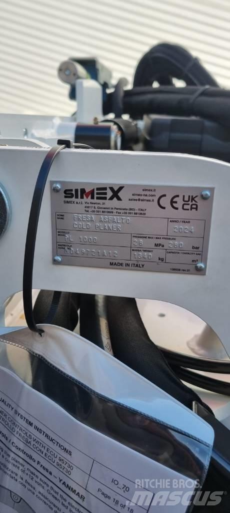 Simex PL1000 Priključki za asfalterska dela