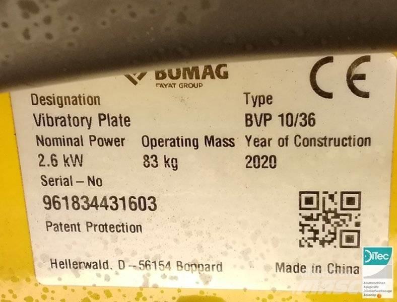 Bomag BVP 10/36 Vibro plošče