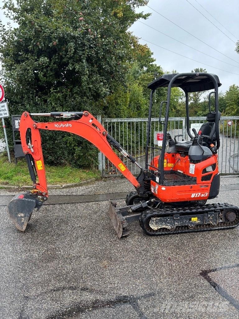 Kubota U 17-3 Mini bagri <7t