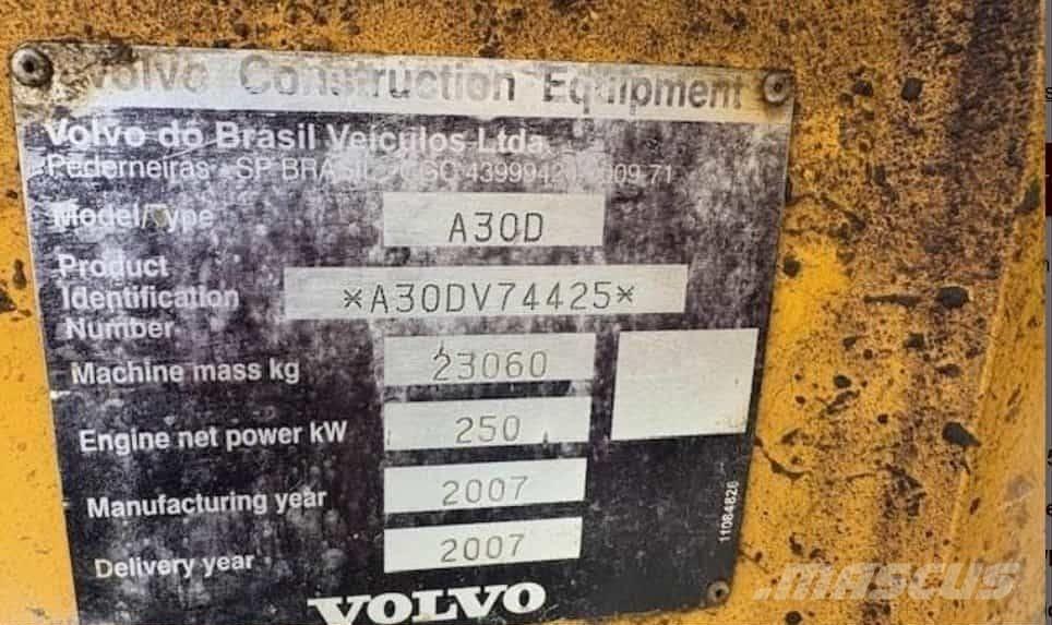 Volvo A 30 D Zglobni demperji