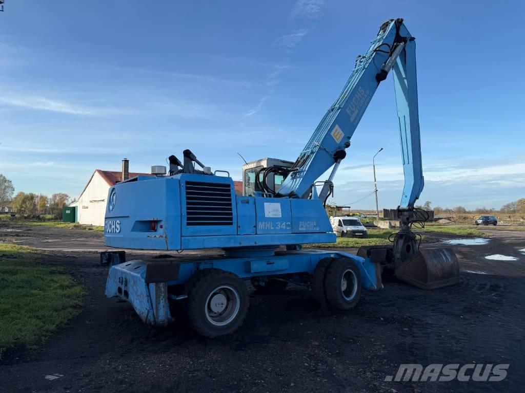 Terex Fuchs Mhl340 Bagri za prekladanje primarnih/sekundarnih surovin