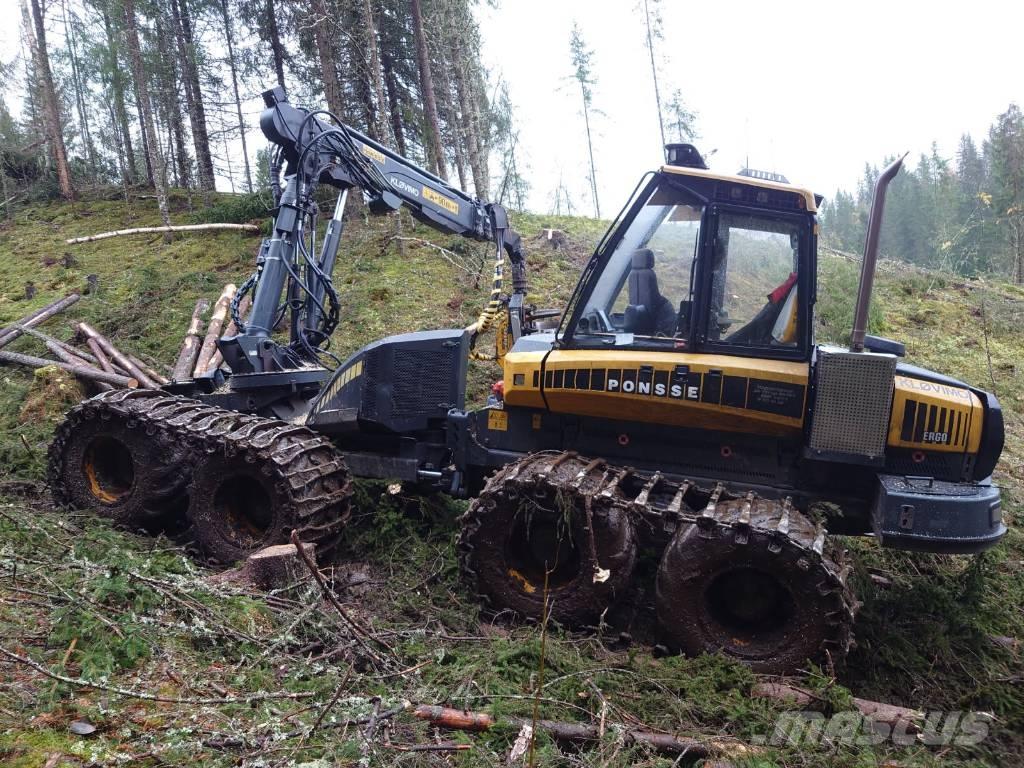 Ponsse ERGO 8W Harvesterji