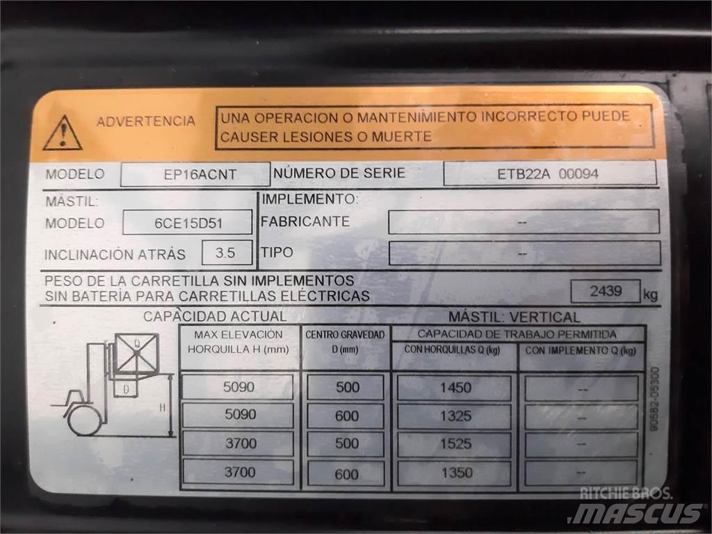 CAT EP16ACNT Električni viličarji