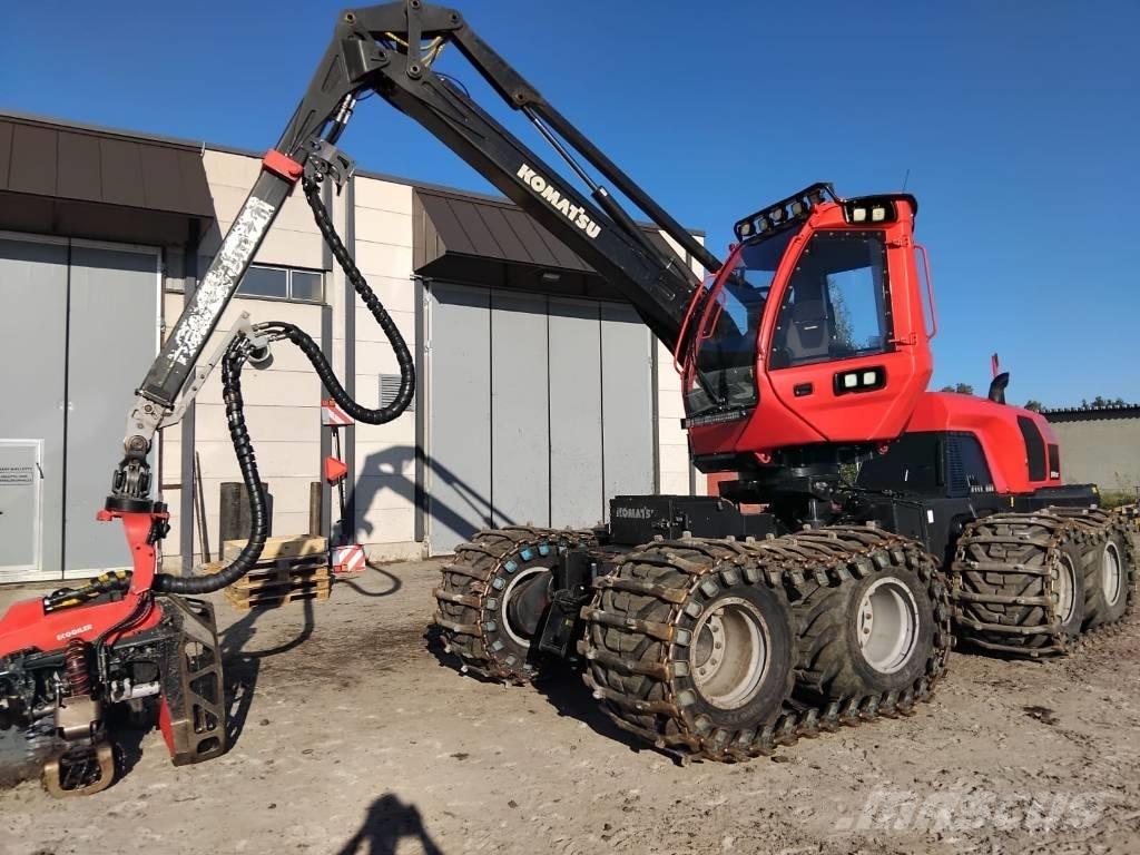 Komatsu 901XC Harvesterji