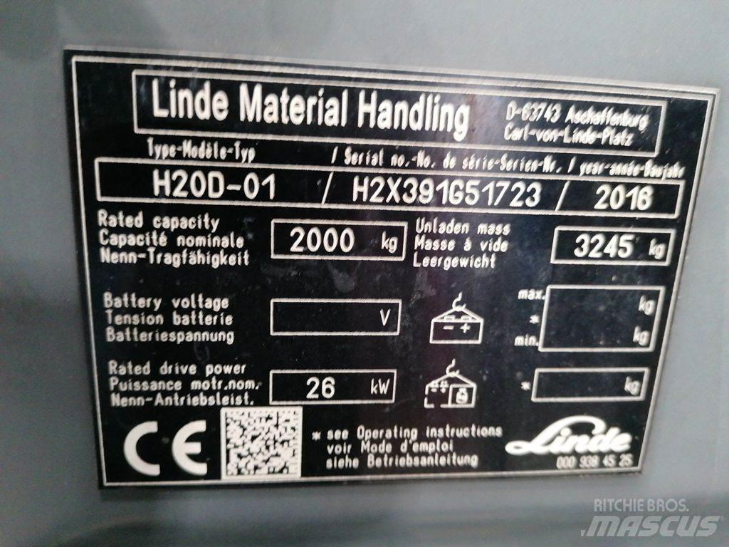 Linde H20D-01 Dizelski viličarji