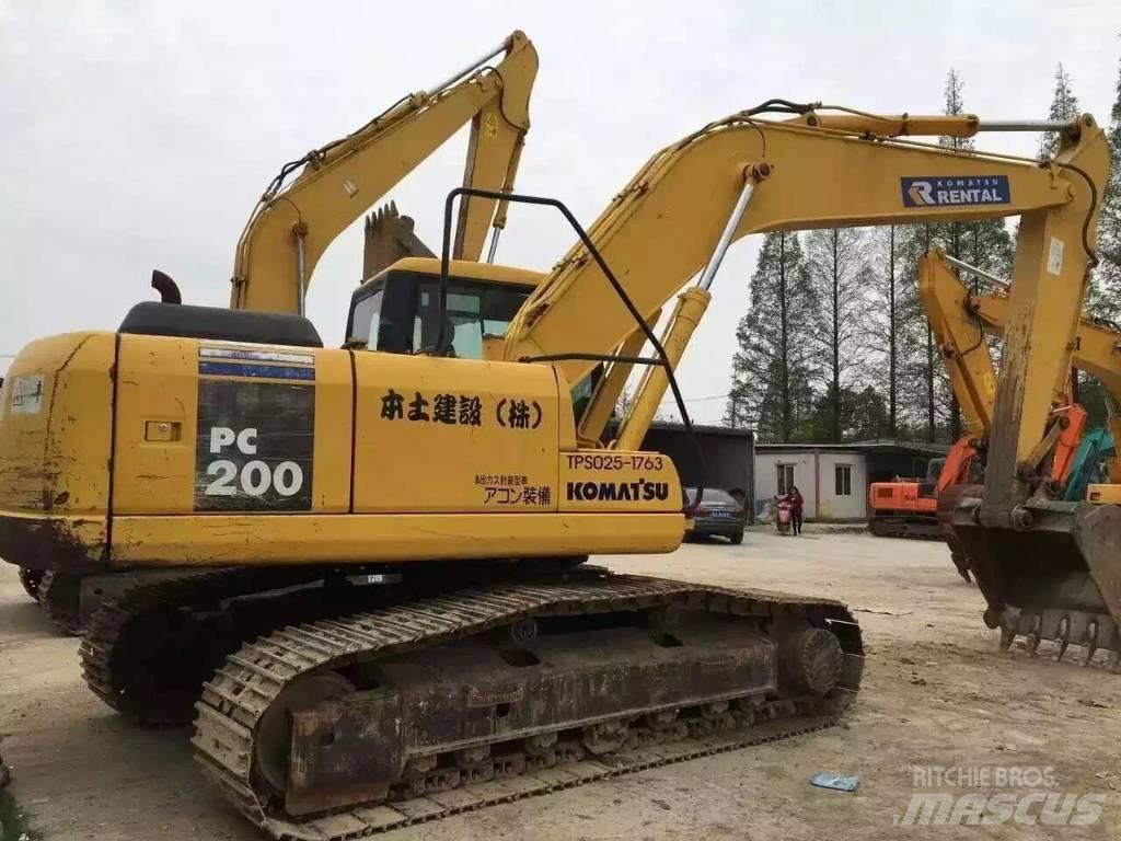 Komatsu pc200-7 Bagri goseničarji