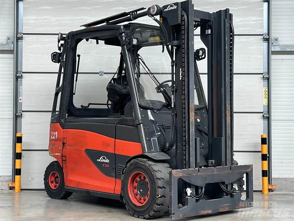 Linde E50HL-01 Električni viličarji