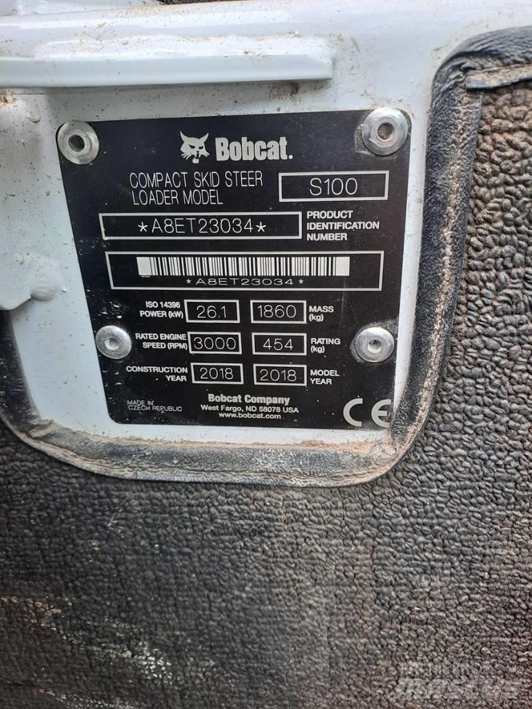 Bobcat S 100 Skid steer mini nakladalci