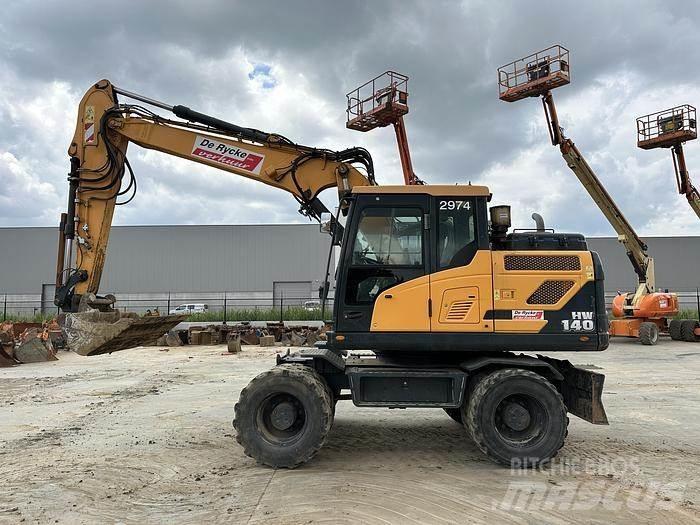 Hyundai HW140 Bagri na kolesih