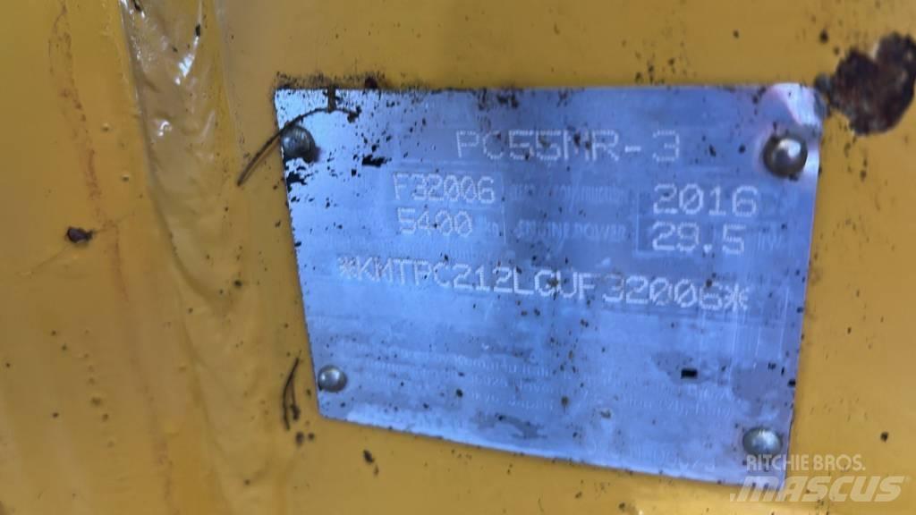 Komatsu PC 55 MR-3 Mini bagri <7t