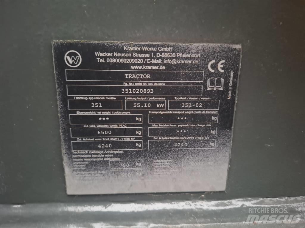 Kramer 480 Kolesni nakladalci