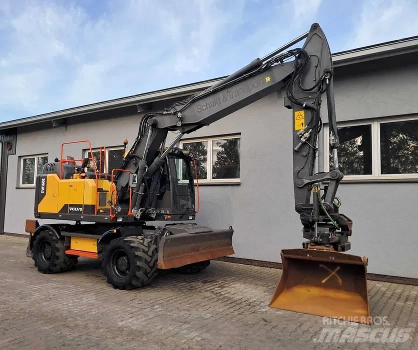 Volvo EW 160 E Bagri na kolesih