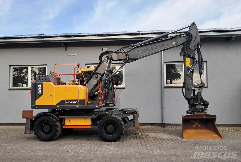 Volvo EW 160 E Bagri na kolesih