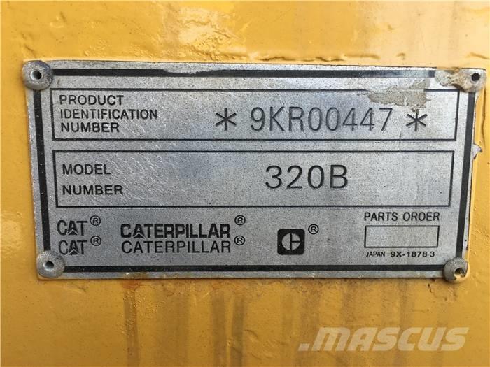 CAT 320 B Bagri goseničarji