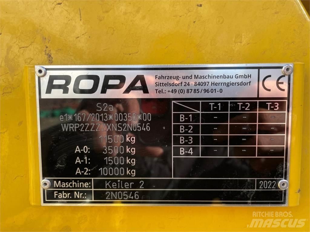 Ropa KEILER 2 Stroji za žetje krompirja