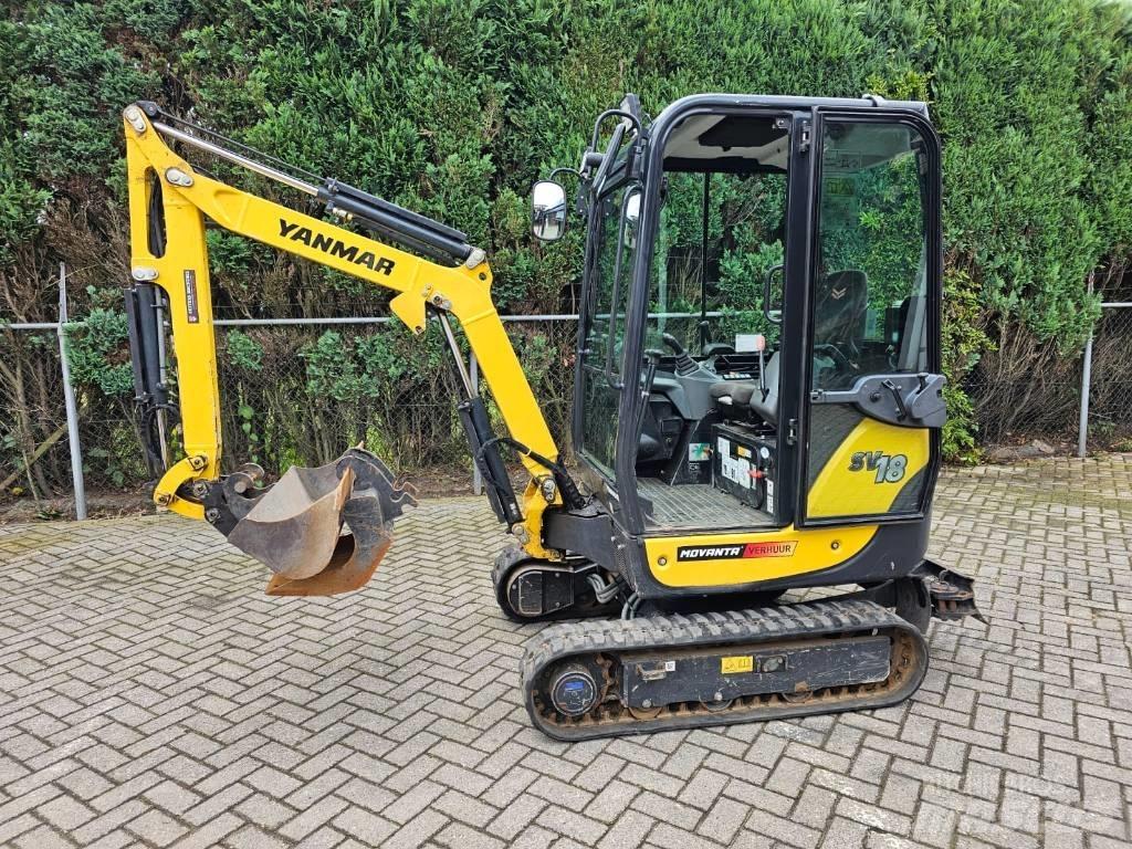 Yanmar SV 18 Mini bagri <7t