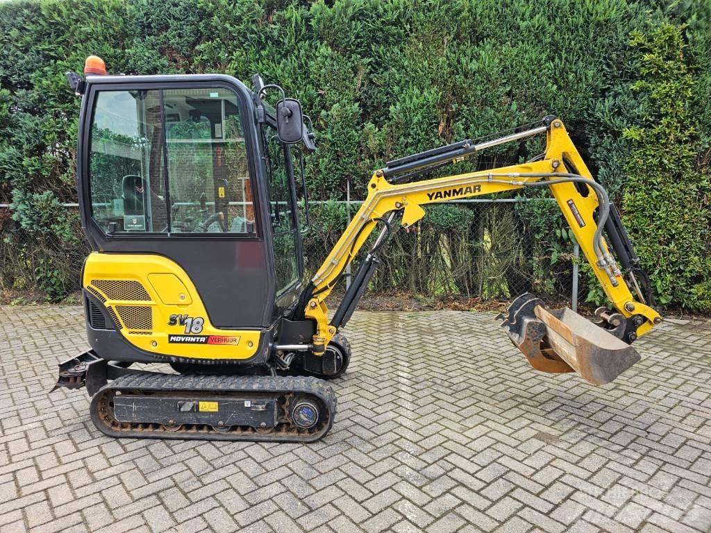 Yanmar SV 18 Mini bagri <7t