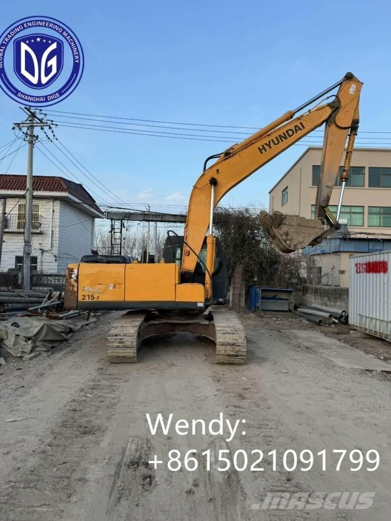 Hyundai 215VS Bagri goseničarji