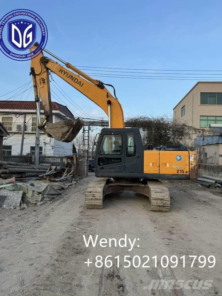 Hyundai 215VS Bagri goseničarji