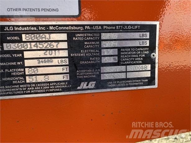 JLG 800 AJ Zglobne dvižne ploščadi