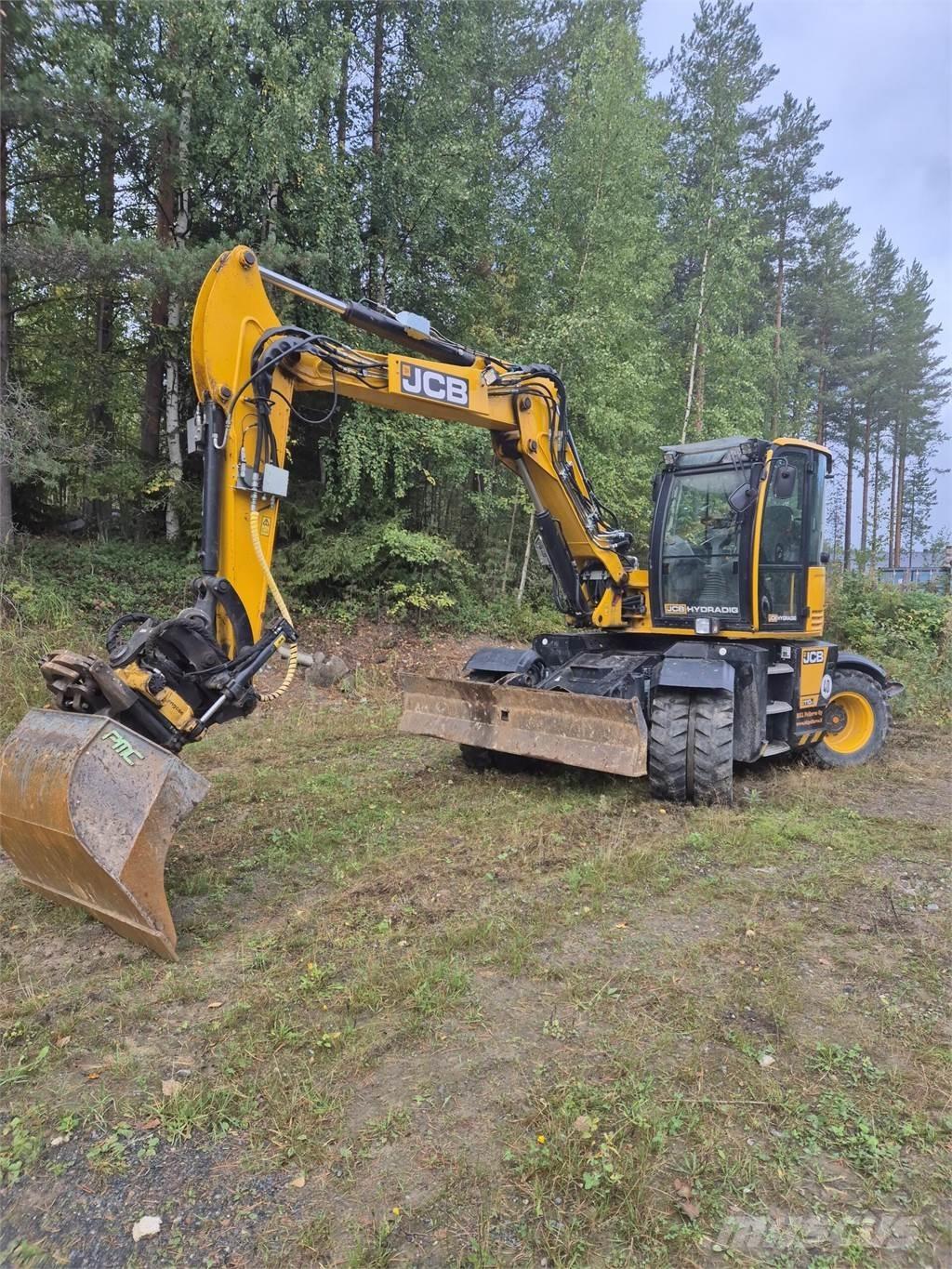 JCB 110W Hydradig Bagri na kolesih