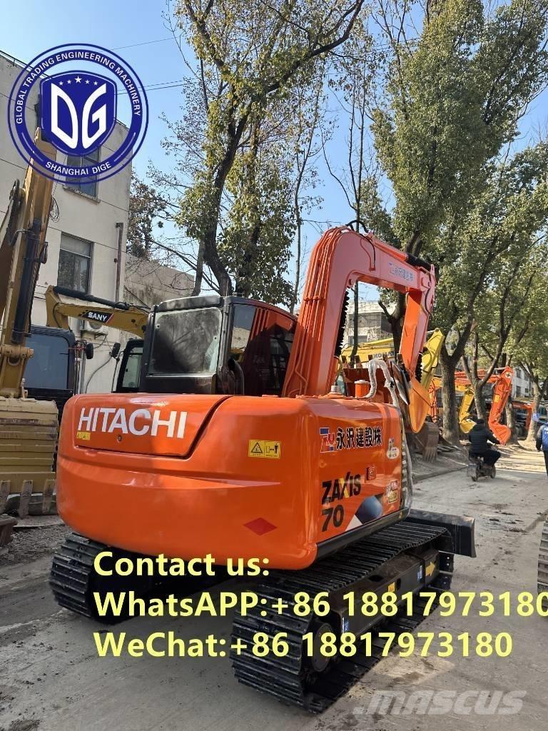 Hitachi ZX 70 Mini bagri <7t