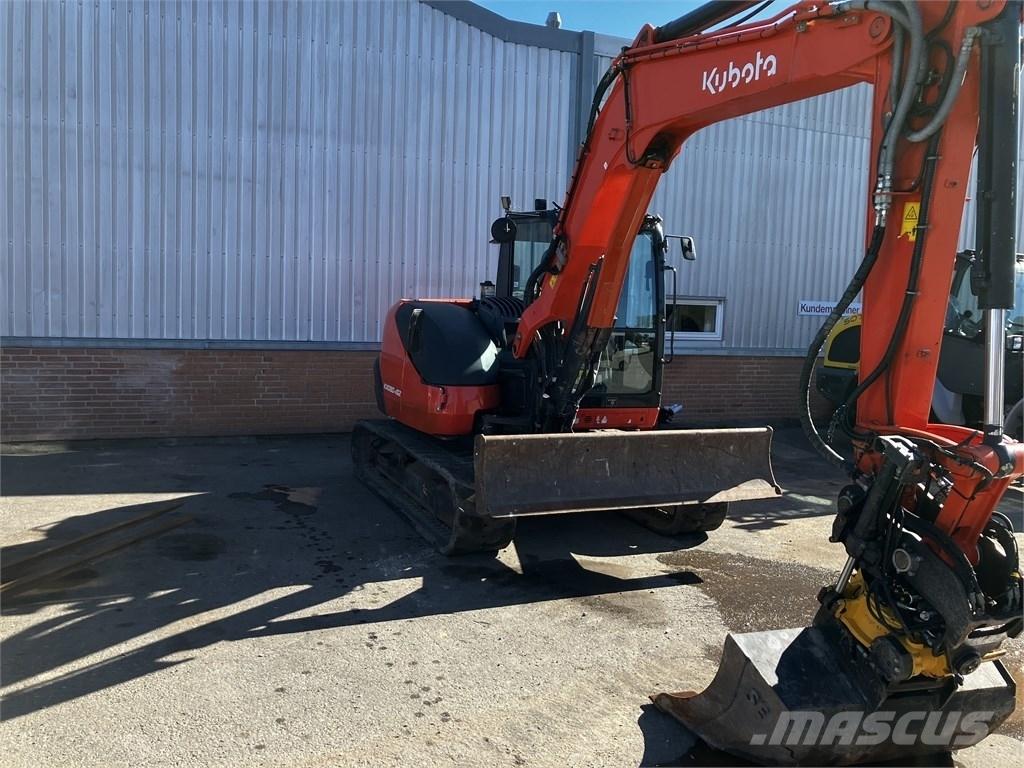 Kubota KX 080-4 A2 Midi bagri 7t – 12t