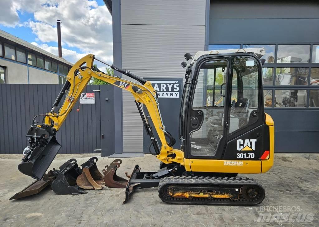 CAT 301.7 D Mini bagri <7t