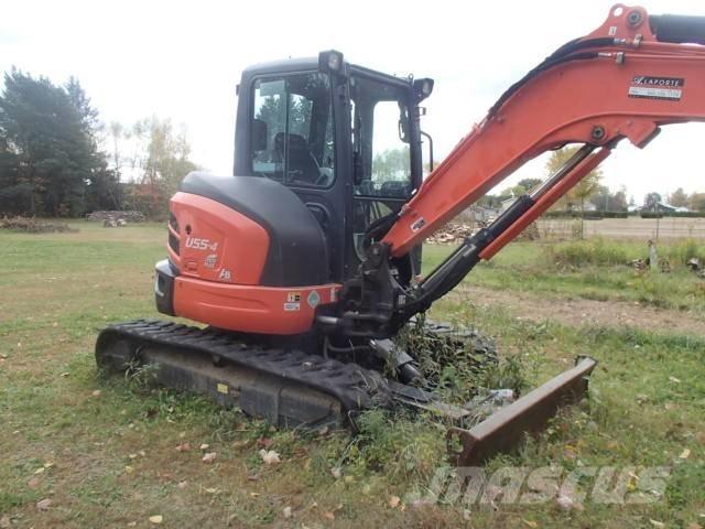 Kubota U 55-4 Mini bagri <7t