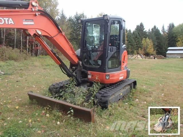 Kubota U 55-4 Mini bagri <7t