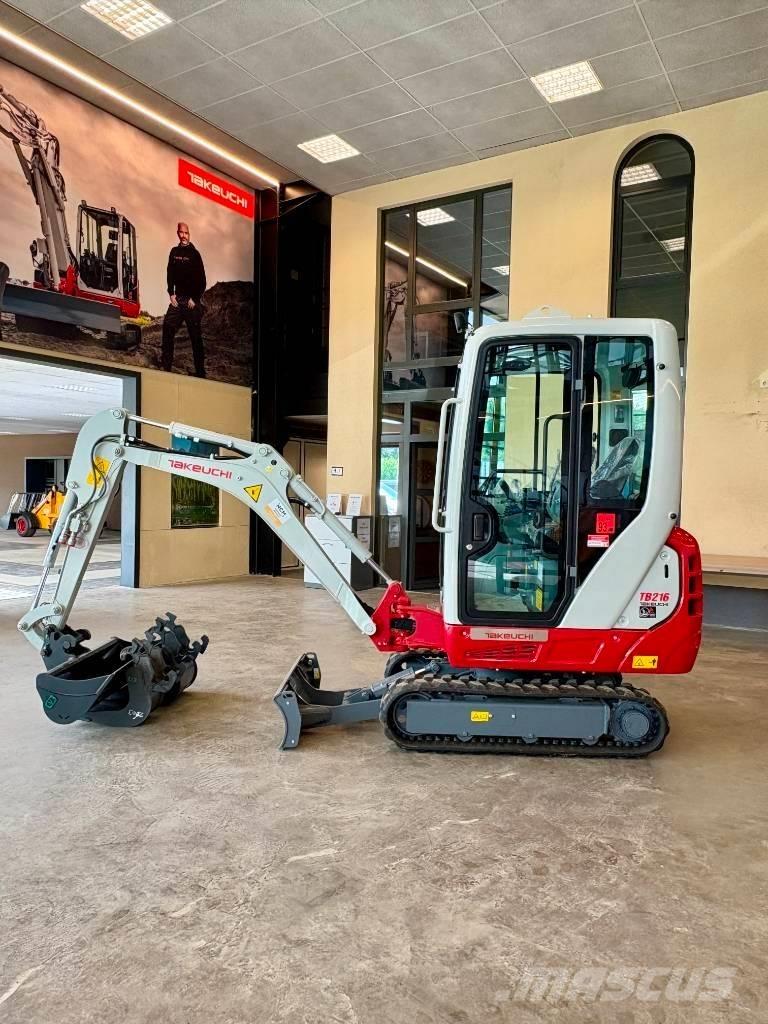 Takeuchi TB 216 Mini bagri <7t