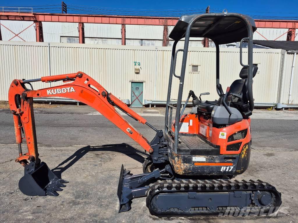 Kubota U 17 Mini bagri <7t
