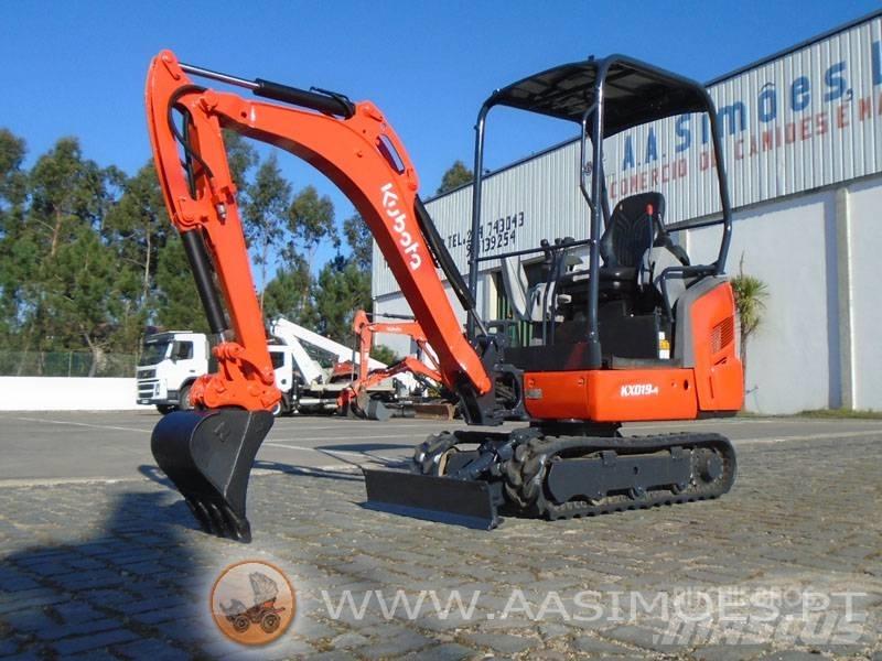 Kubota KX 019-4 Mini bagri <7t