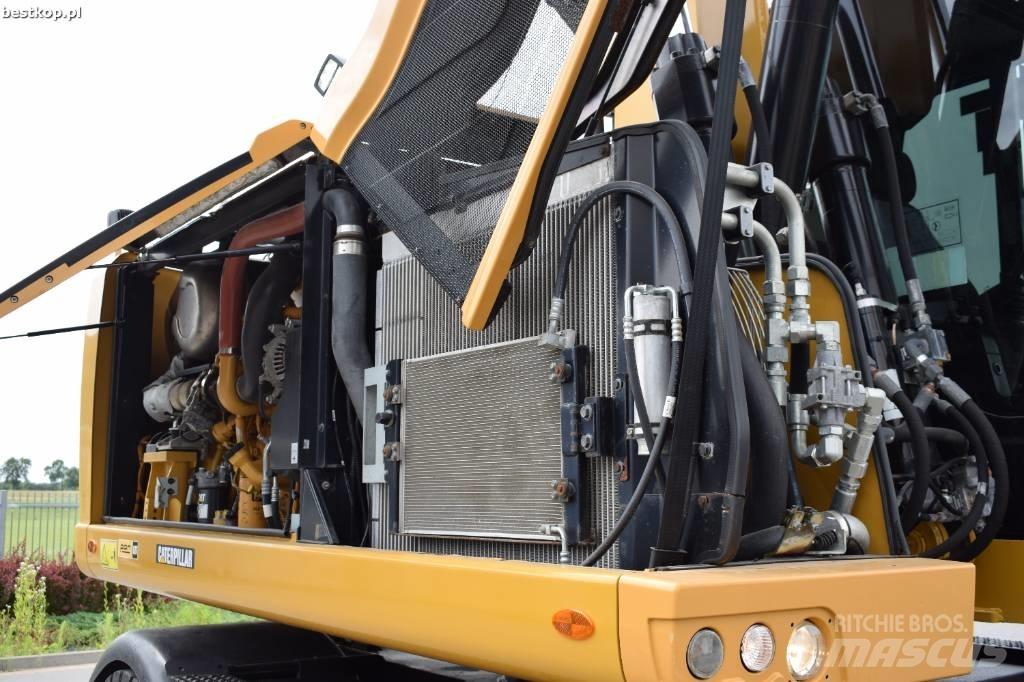 CAT M 318 F Bagri na kolesih