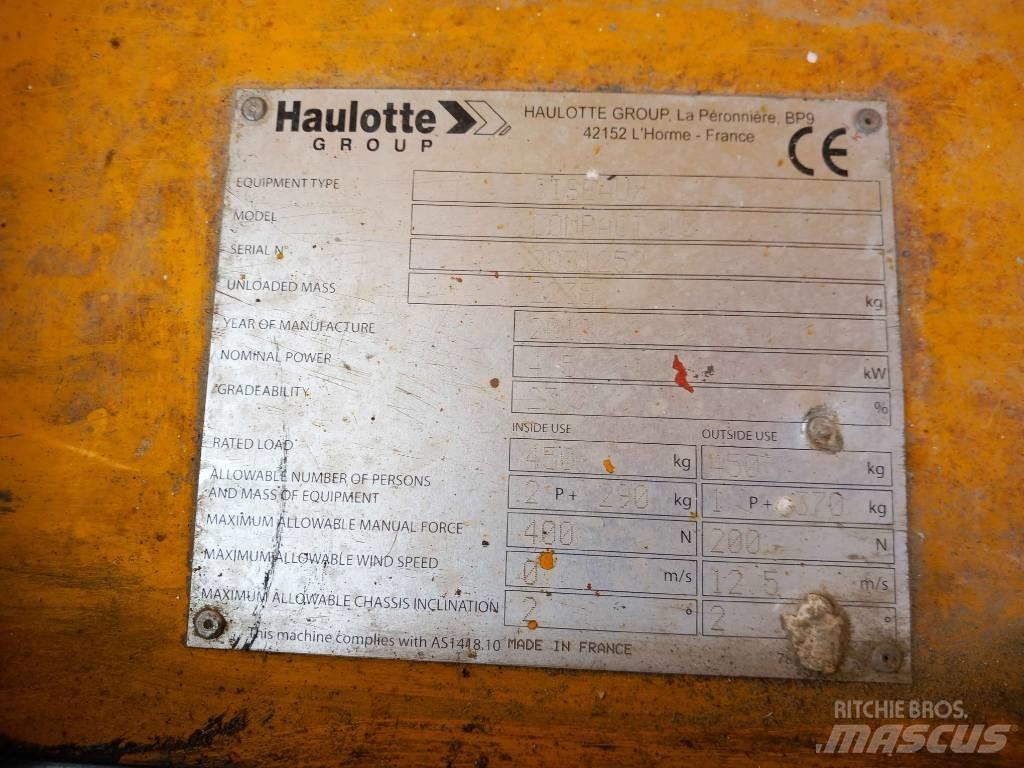 Haulotte Compact 10 Škarjaste dvižne ploščadi