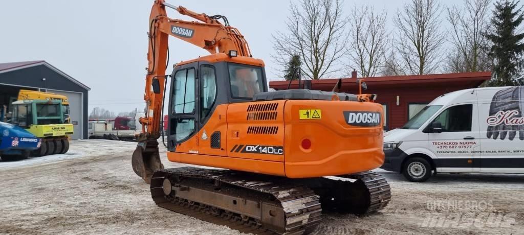 Doosan DX 140 LC-3 Bagri goseničarji