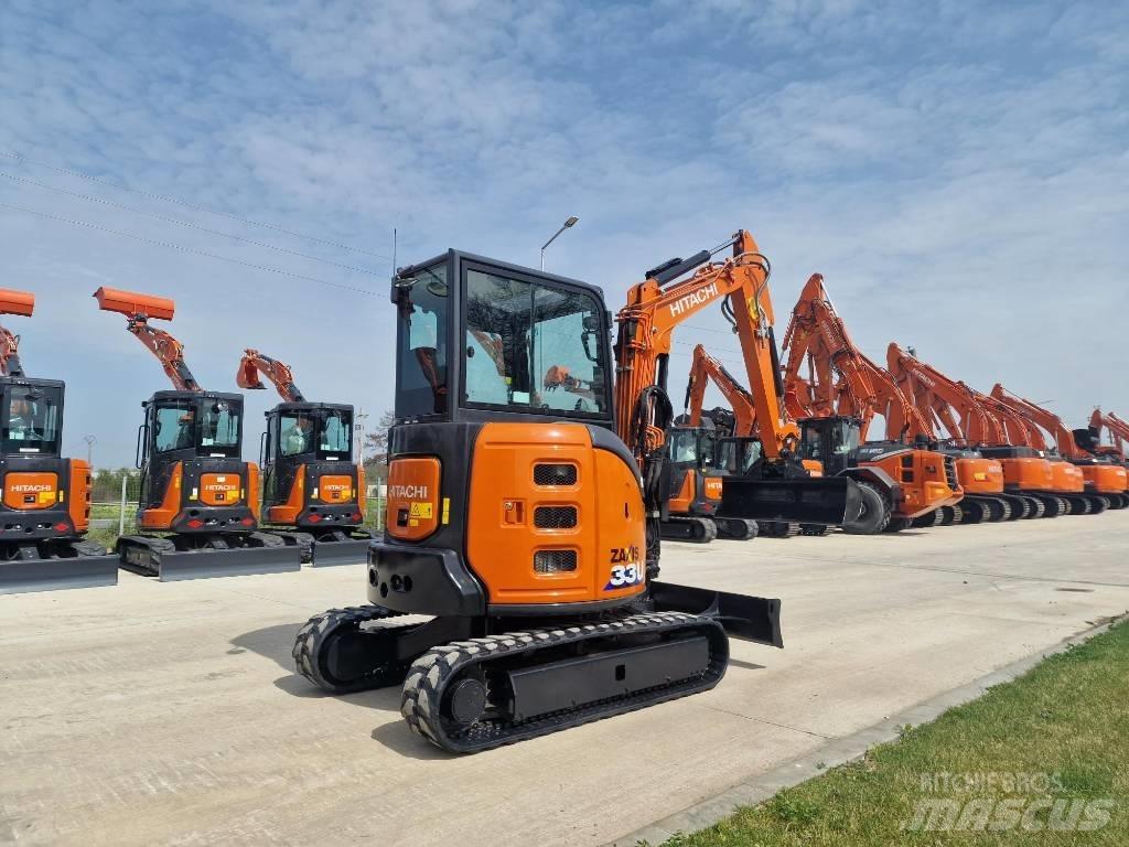 Hitachi ZX 33 U-6 Mini bagri <7t