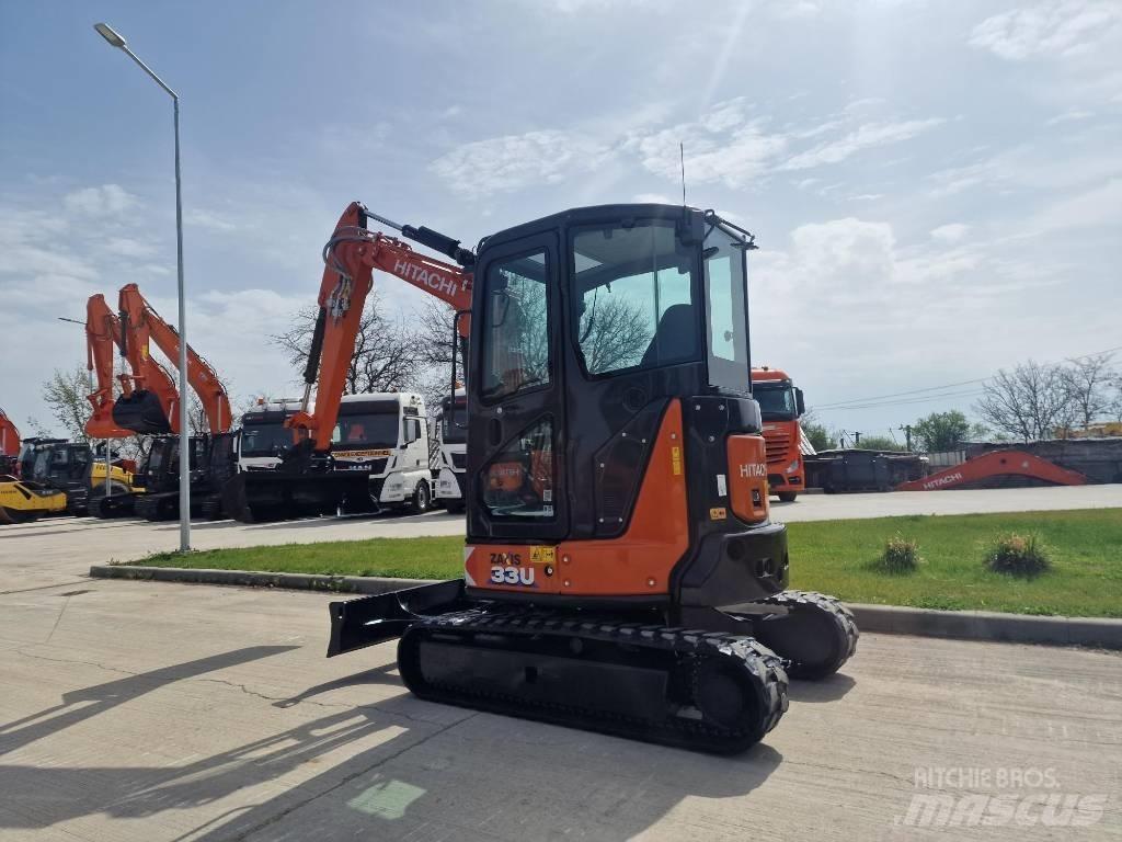 Hitachi ZX 33 U-6 Mini bagri <7t