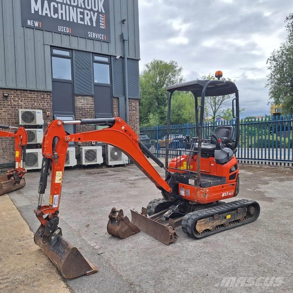 Kubota U 17-3 Mini bagri <7t