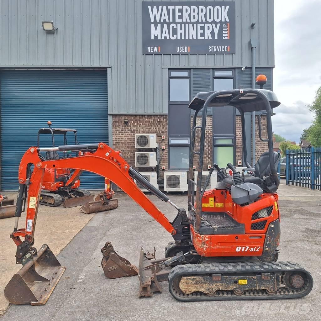 Kubota U 17-3 Mini bagri <7t