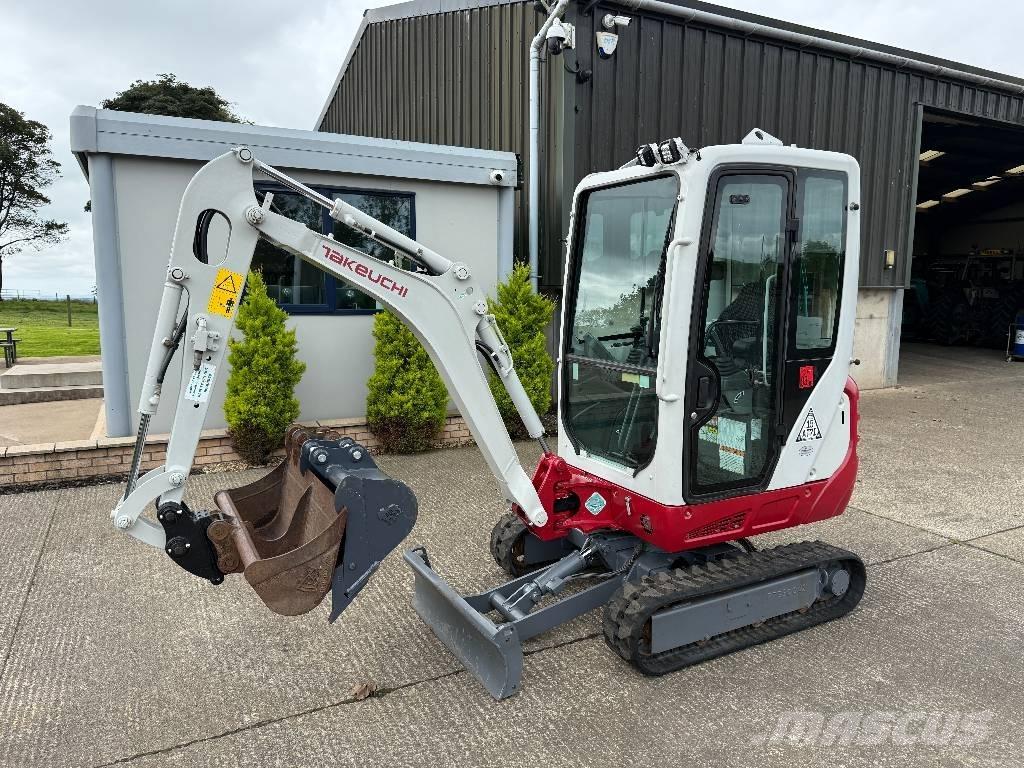 Takeuchi TB 216 Mini bagri <7t