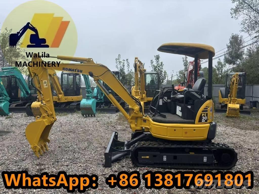 Komatsu PC 30 MR-3 Mini bagri <7t